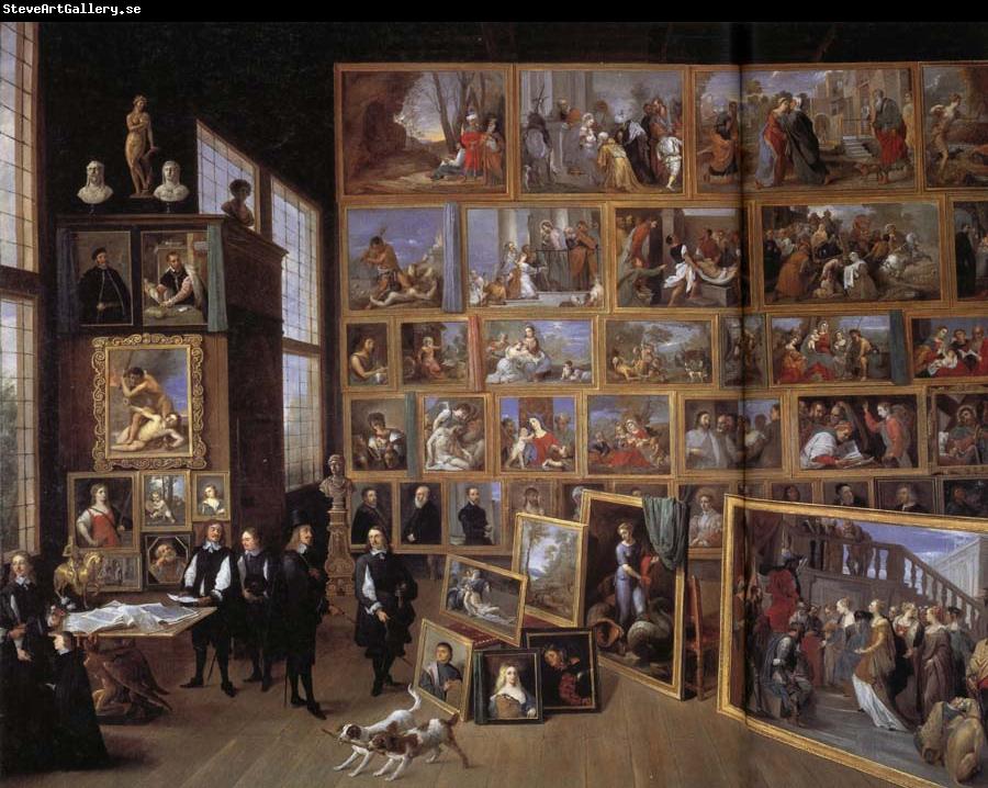David Teniers Archduke Leopold Wihelm's Galleries at Brussels